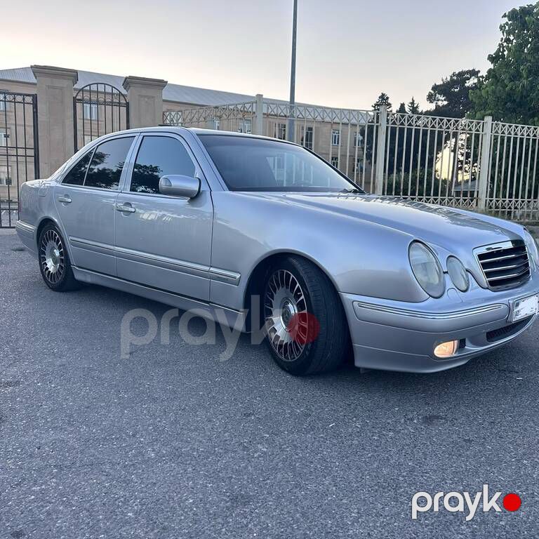 Mercedes E 320, 3.2 L, 2000 il, 376 000 km — Avtomobillər, Bakı (2)