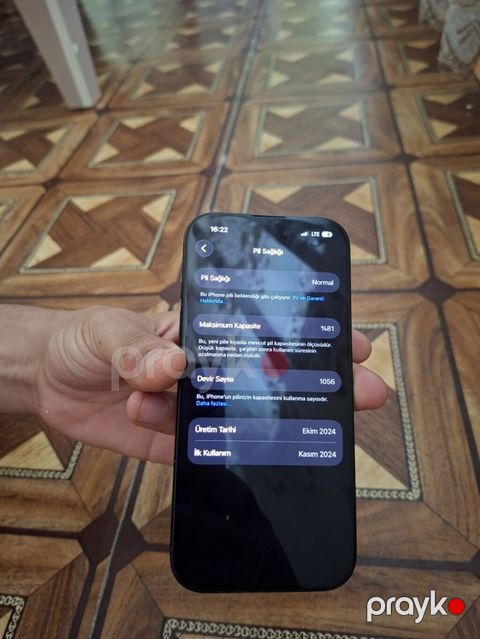 IPhone 16 Pro, 128 GB, Graphite, Face ID — Sumqayıt