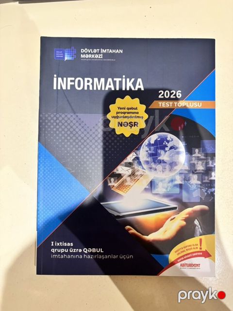 Heç açılmıyıb Məhsul: “İnformatika – 2026 Test Toplusu” (Dövlət — Bakı