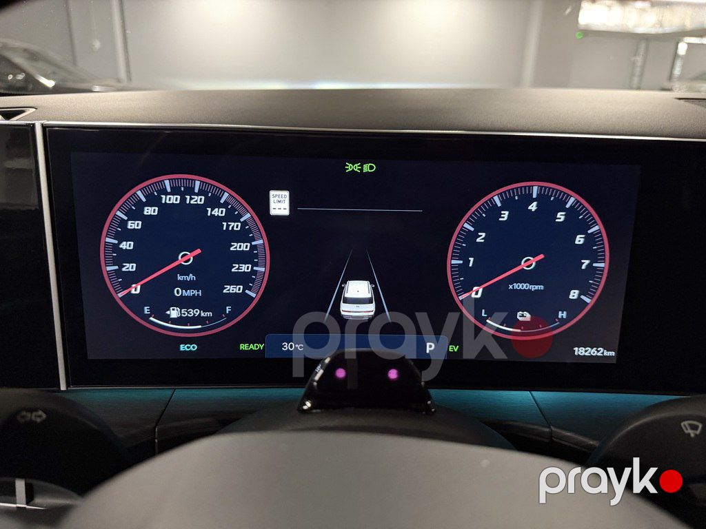 Hyundai Santa Fe, 1.6 L, 1 kWh, 2025 il, 18 300 km — Avtomobillər, Bakı (11)
