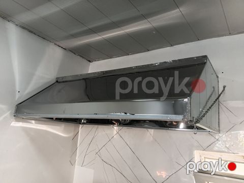 Paslanmayan poladdan mətbəx havalandırma başlıqları və baca sistemləri — Saray