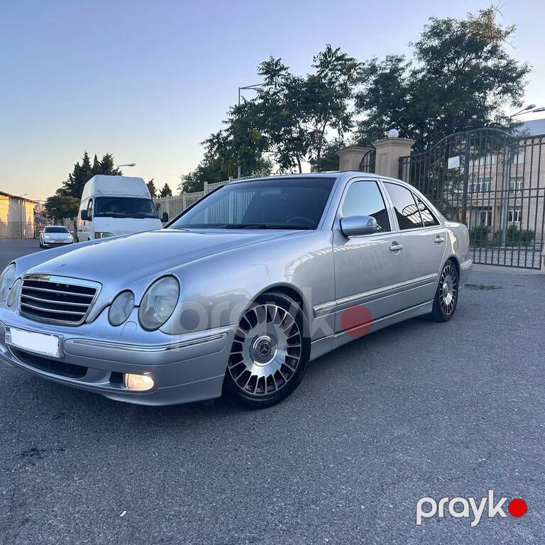 Mercedes E 320, 3.2 L, 2000 il, 376 000 km — Avtomobillər, Bakı (3)