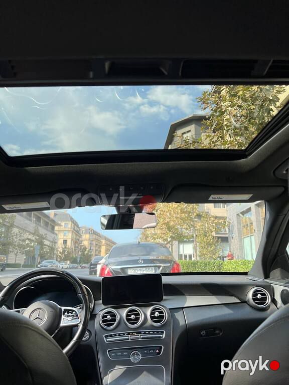Mercedes C 300, 2.0 L, 2021 il, 110 000 km — Avtomobillər, Bakı (3)