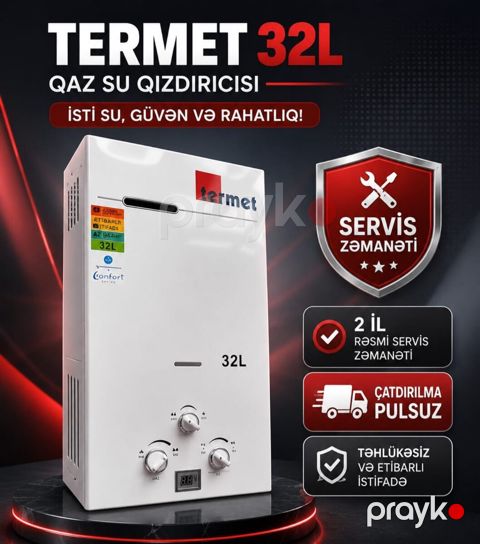 Su qızdırıcısı Termet 32L — Bakı