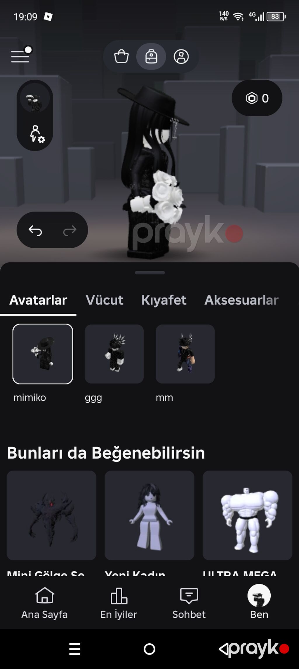 Tezili satılır whatsapp dan elaqe saxlayın gözel hesabdı 20k robux — Təklifler, Bakı (10)
