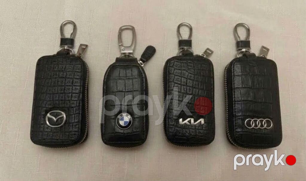 Avtomobil açarı üçün dəri etui/kamera - Material: qara rəngli — Digər, Bakı (8)