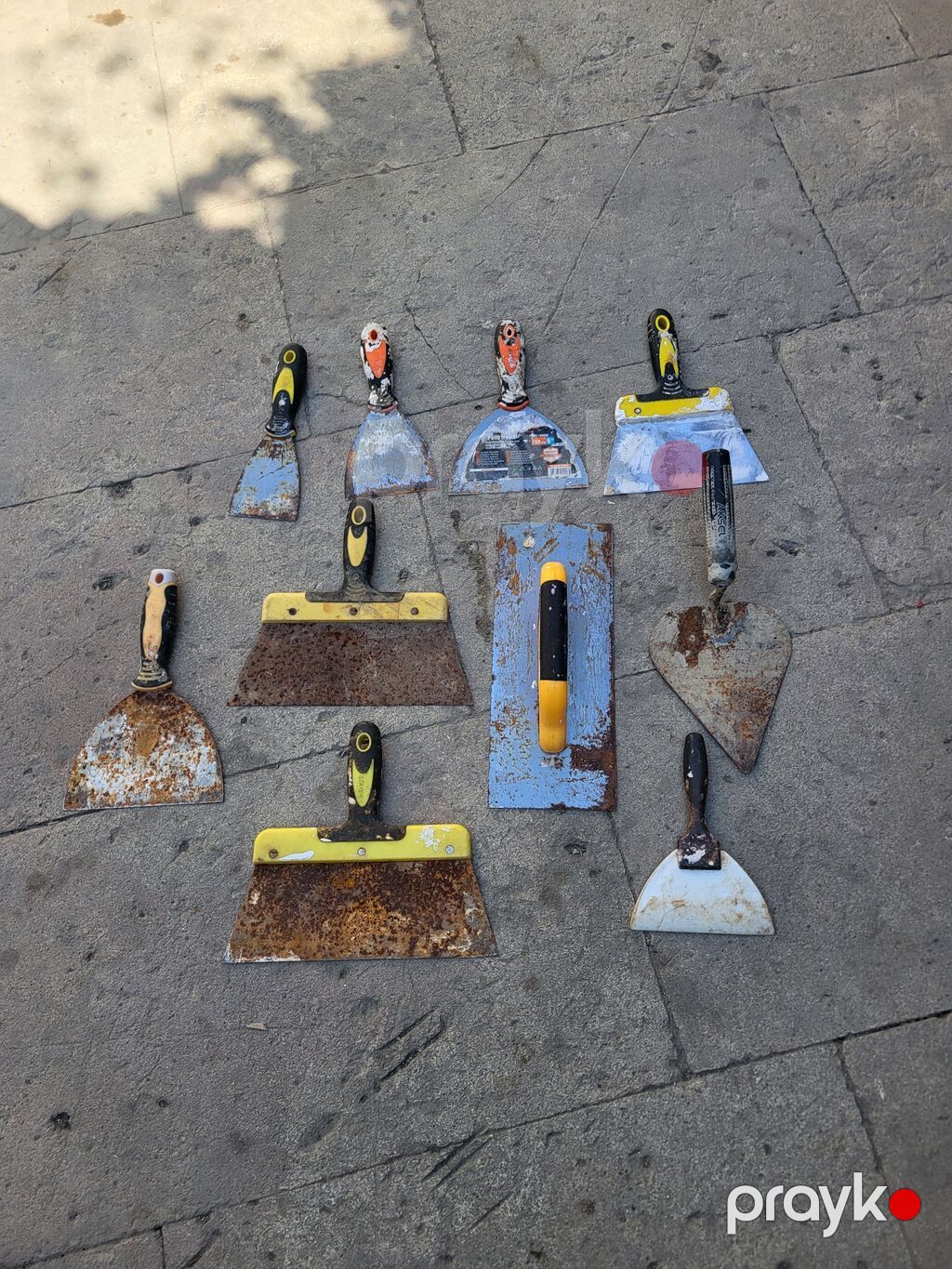 İşlənmiş Şpatel Rəngsaz(malyar), Ödənişli çatdırılma — Boyacı aləti, Bakı (2)