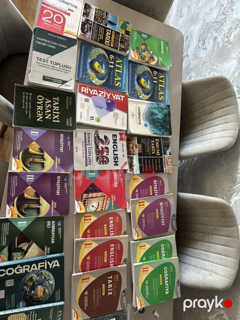 Məhsul: Abituriyent və məktəblilər üçün dərs və hazırlıq vəsaitləri — Kitablar, Bakı (3)