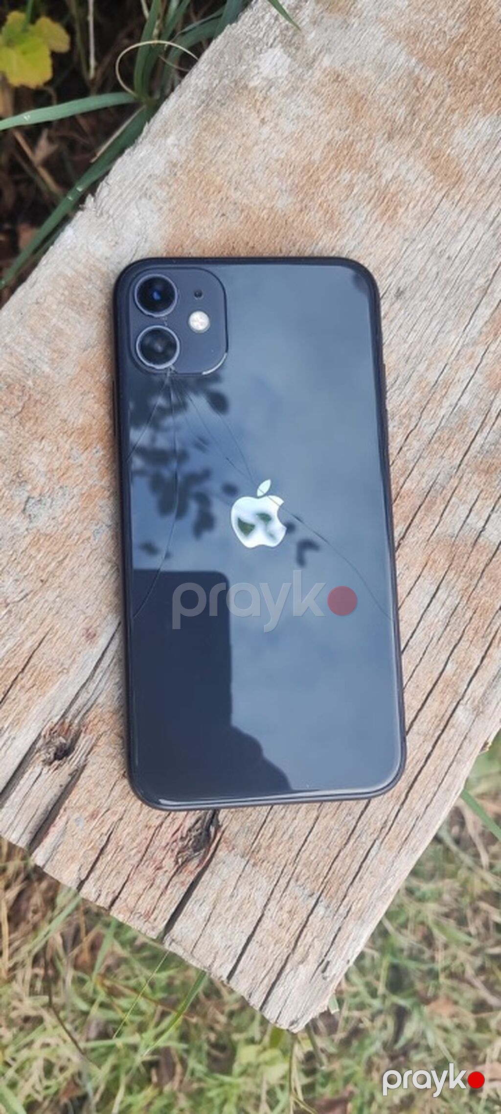IPhone 11, 128 GB, Qara, Qırıq — Apple iPhone, Xaçmaz