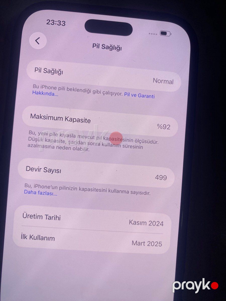 Apple iPhone 16 Pro Max Black Titanium 256GB/8GB — Smartfonlar, Bakı (5)