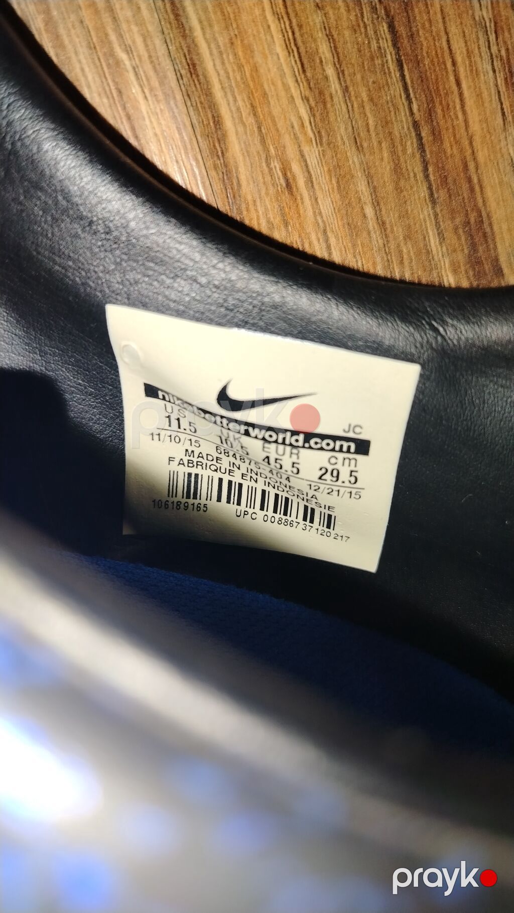 Məhsul: Nike CR7 futzal/küzə idman ayaqqabısı - Model: Nike Mercurial — Krossovkalar, Qobu (5)