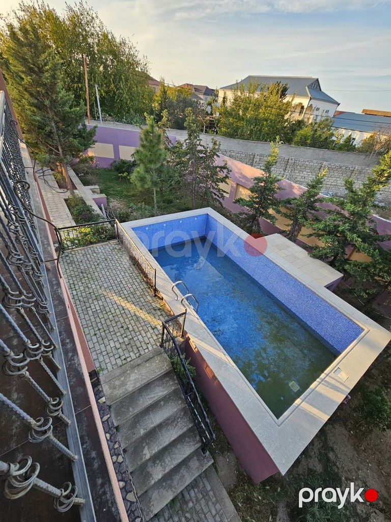 Satılır 5 otaqlı həyət evi/bağ evi 210 m² — Ev, villa, Bakı (10)
