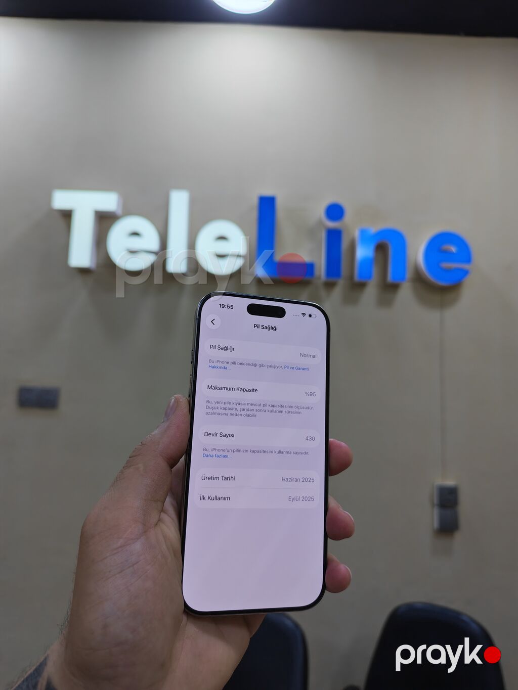 IPhone 16 Pro, 256 GB, Natural Titanium, Zəmanət, Simsiz şarj, Face ID — Apple iPhone, Bakı (2)