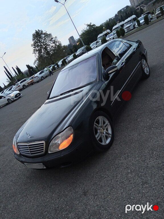 Mercedes S 430, 4.3 L, 2000 il, 288 150 km — Avtomobillər, Gəncə (4)