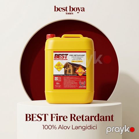 Best Fire Retardant – Taxta üçün Alov Ləngidici Qoruyucu Məhlul — Bakı