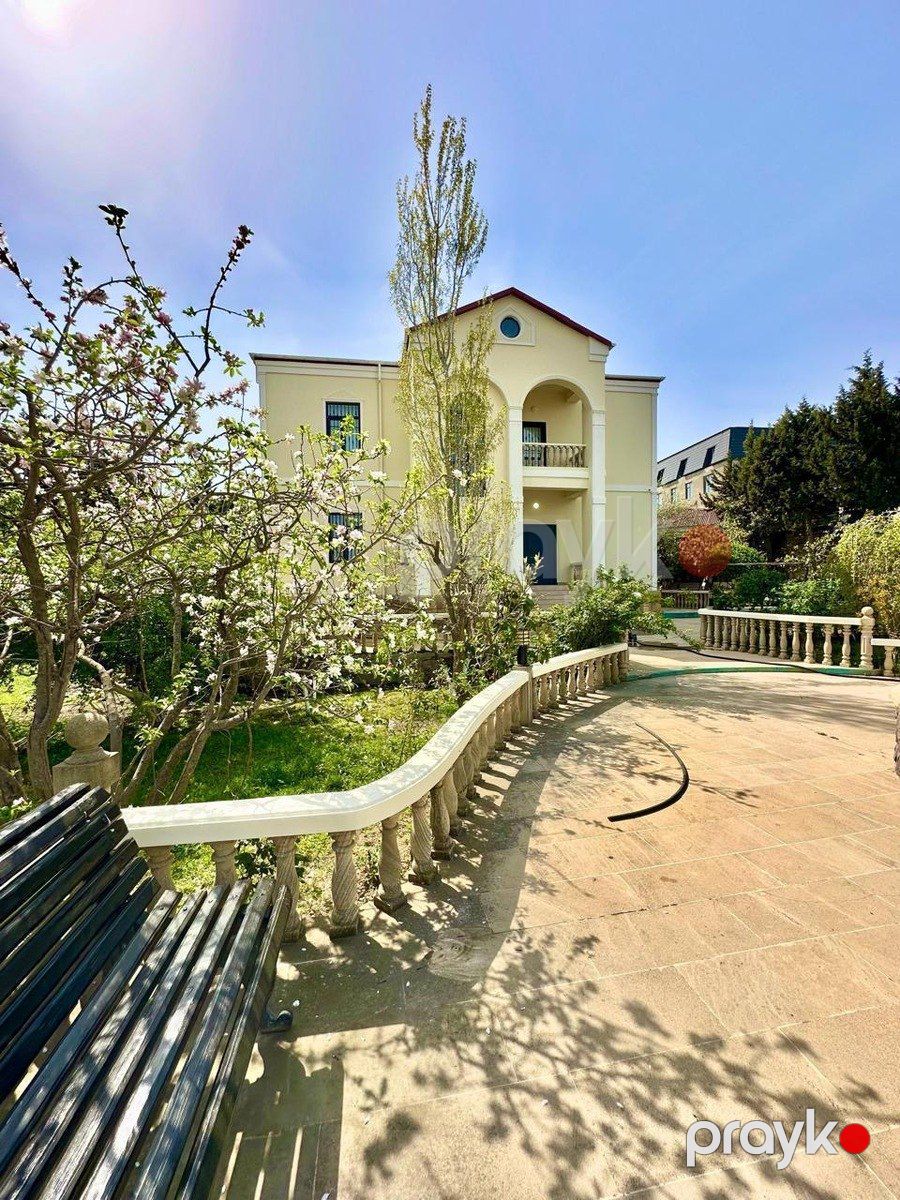 İcarəyə verilir 5 otaqlı həyət evi/bağ evi 400 m² — Ev, villa, Bakı (12)