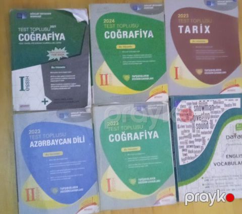DİM “Test Toplusu” və əlavə hazırlıq kitabları dəsti hamısı birlikde — Şəki