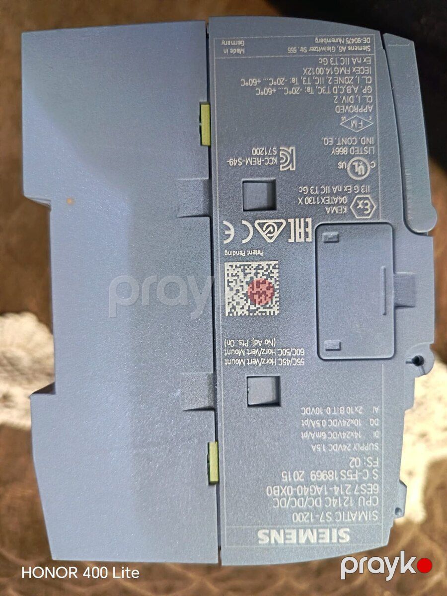 Simens plc S7 1200 1214C DC DC DC — Şəbəkə və server avadanlığı, Bakı (3)