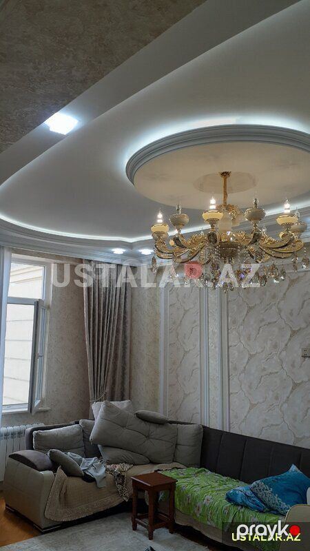 Mənzillərin tam təmiri — Boya işləri, Bakı (5)
