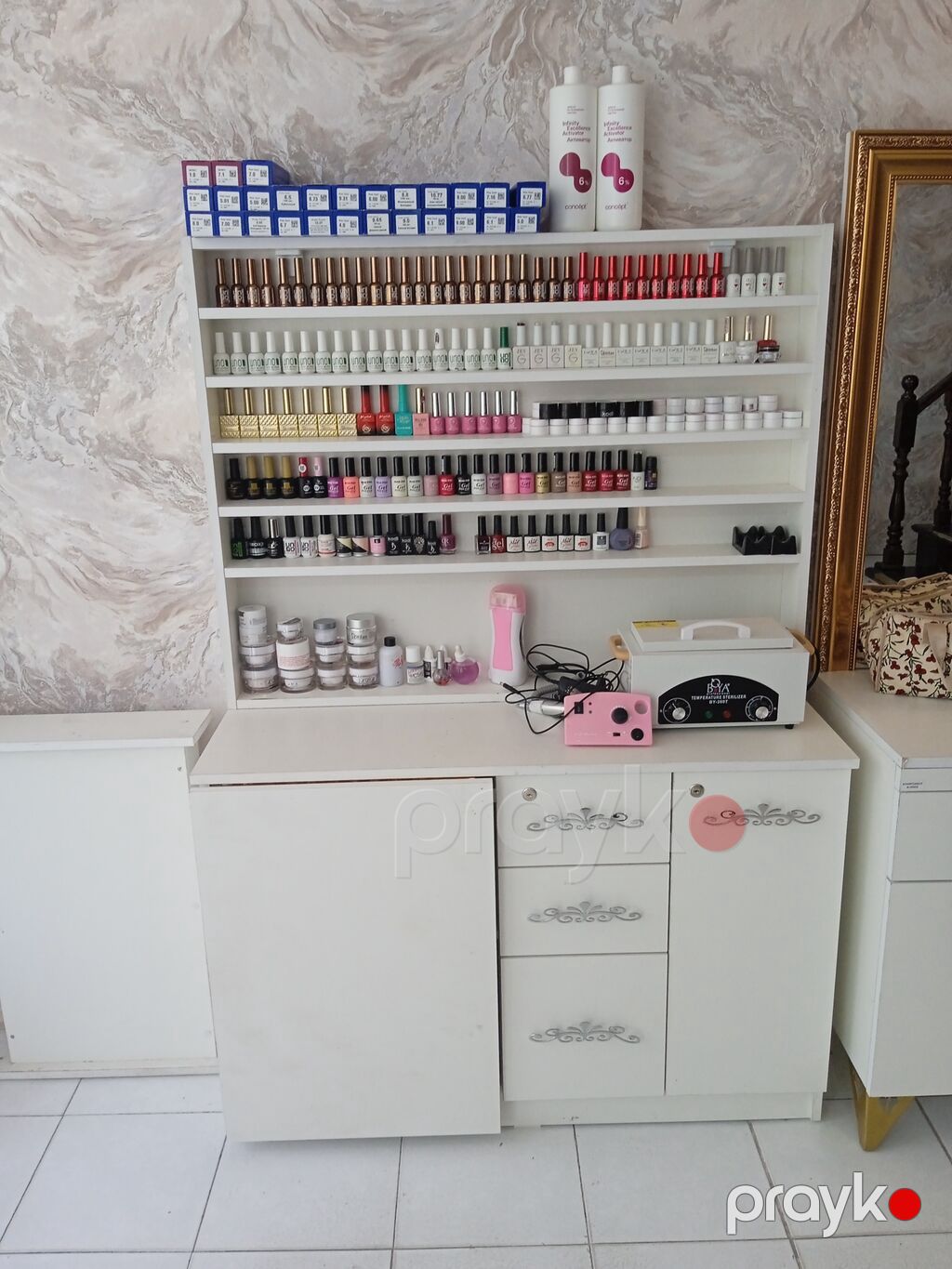 Düz masa, Siyirməli, Polkalı — Salon mebeli, Bakı (2)