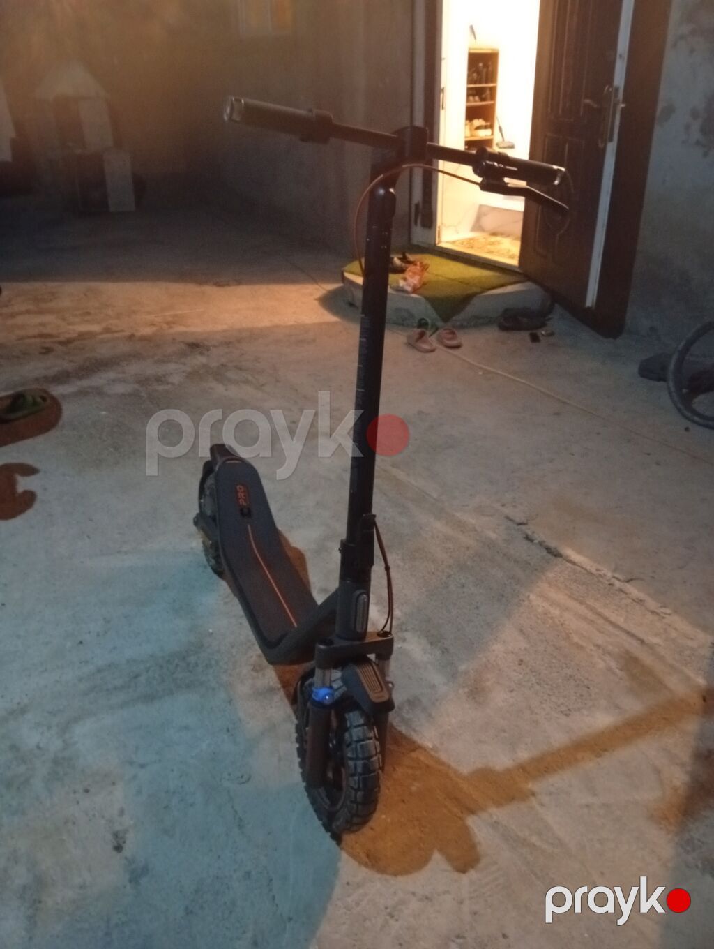 Elektrik skuter - Güclü ön-arka amortizatorlu, qalın protektorlu — Skuterlər, Digah (2)