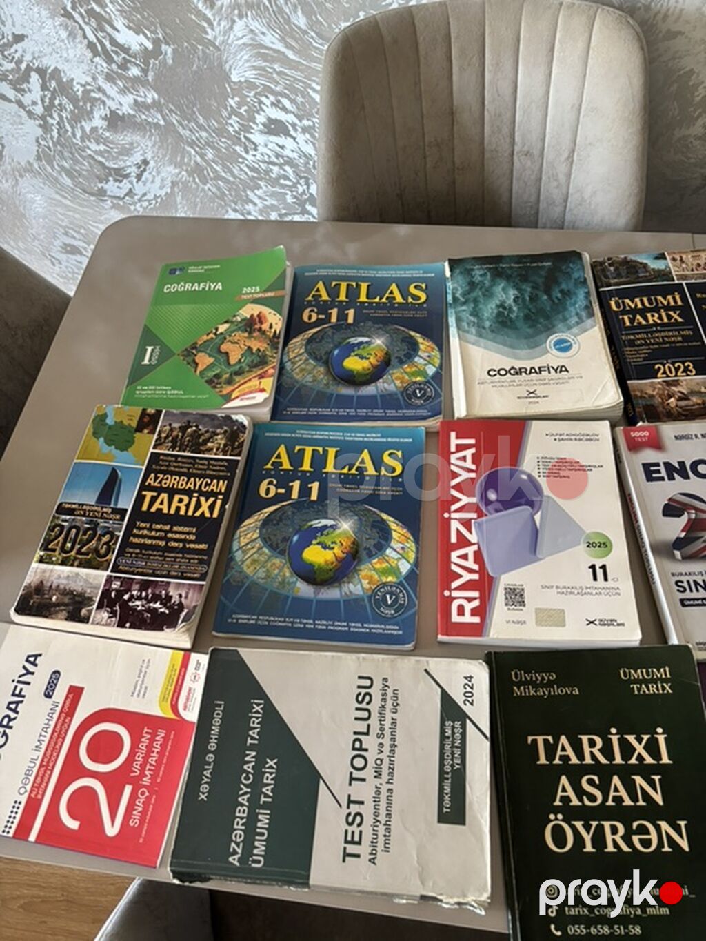 Məhsul: Abituriyent və məktəblilər üçün dərs və hazırlıq vəsaitləri — Kitablar, Bakı