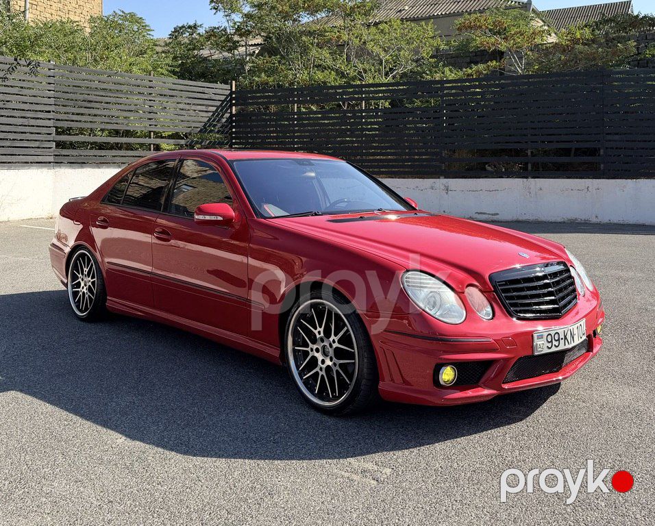 Mercedes E 320, 3.2 L, 2002 il, 423 000 km — Avtomobillər, Bakı (9)