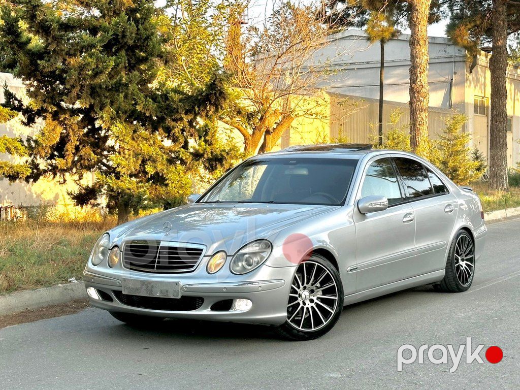 Mercedes E 270, 2.7 L, 2002 il, 302 000 km — Avtomobillər, Bakı (5)
