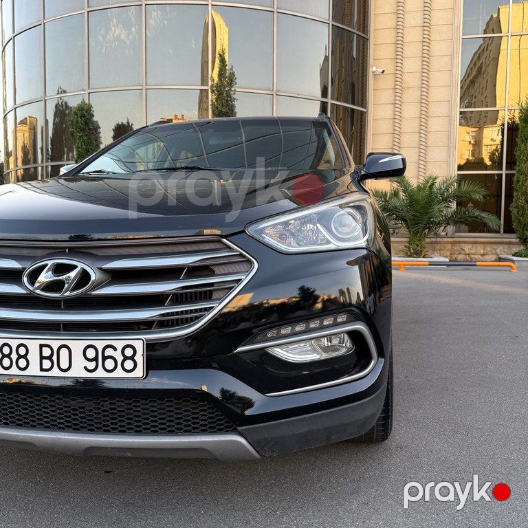 Hyundai Santa Fe, 2.0 L, 2017 il, 110 524 km — Avtomobillər, Bakı (5)