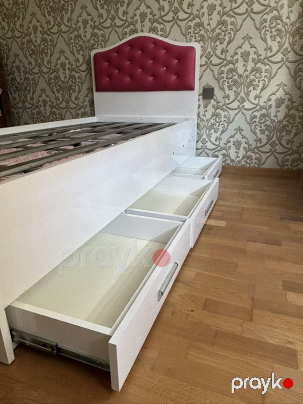 Tək nəfərlik uşaq/gənc çarpayısı - Ölçü: təxmini 90×190 sm (tək — Yataqlar, Bakı (3)