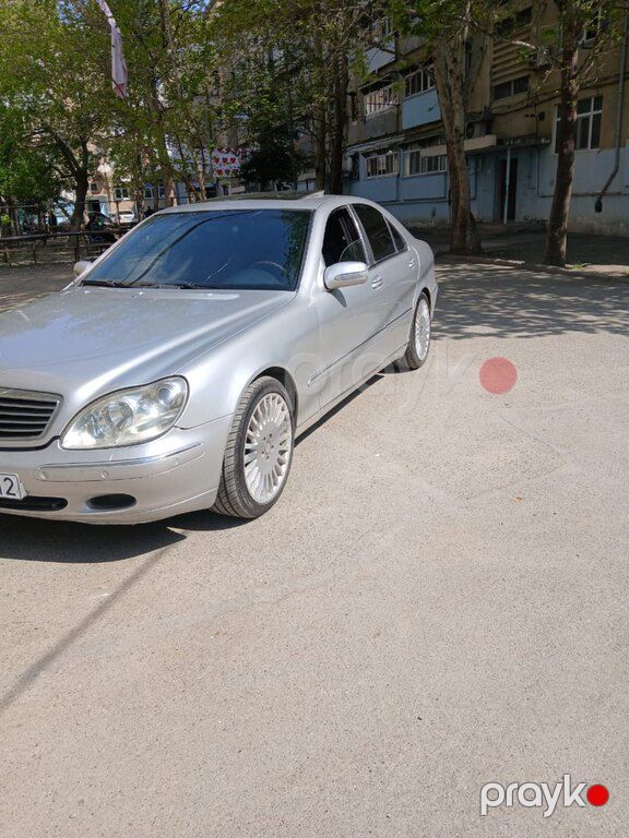 Mercedes S 320, 3.2 L, 2000 il, 540 000 km — Avtomobillər, Tovuz (3)
