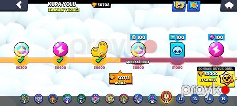 Brawl Stars hesabı – yüksək kuboklu, tam kolleksiya - Kupa yolu — Bakı