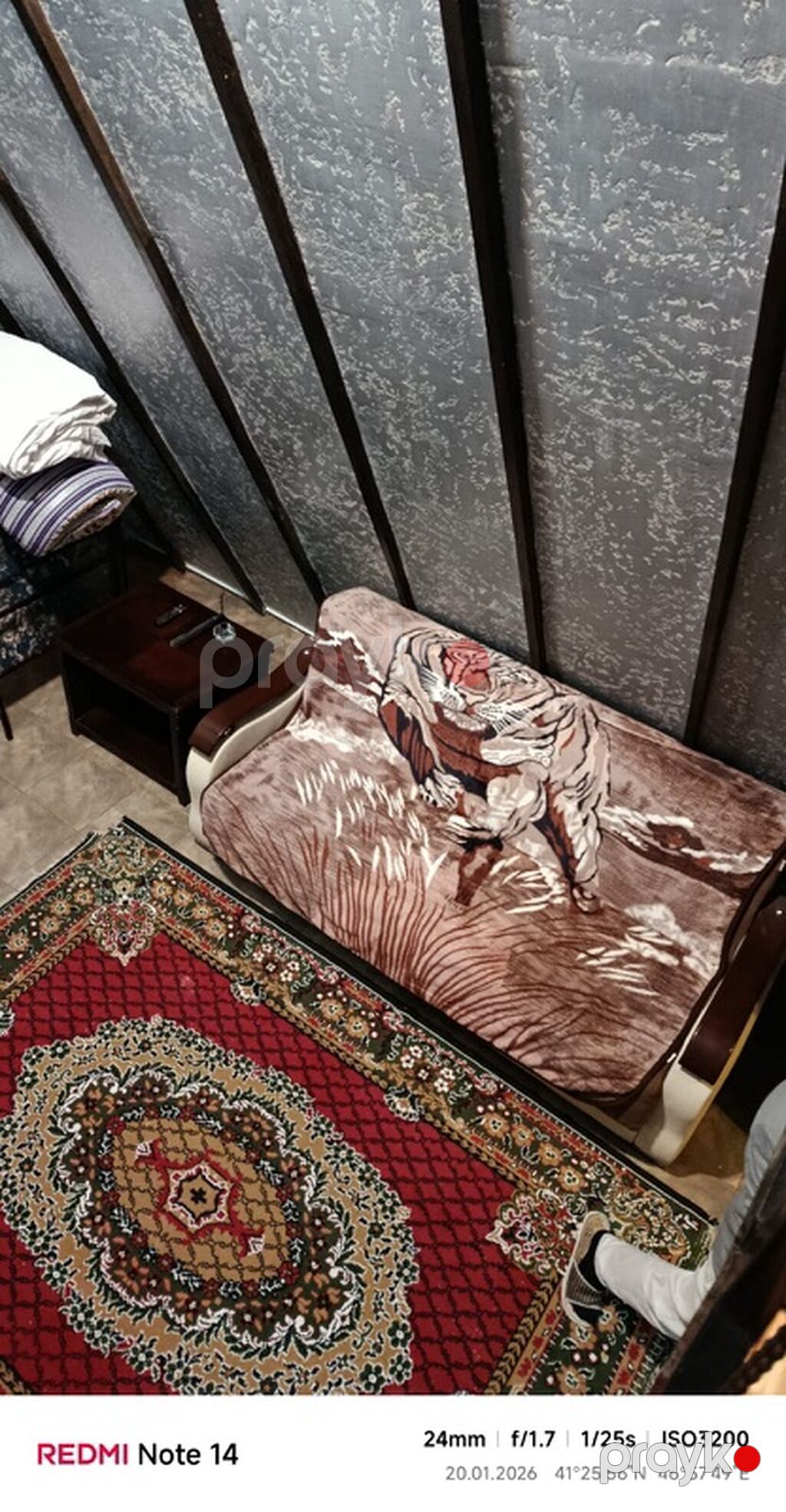 Qaxda A‑Frame tipli dağ evi – gündəlik istirahət üçün - Üslub: trapes — Ev, villa, Qax (5)