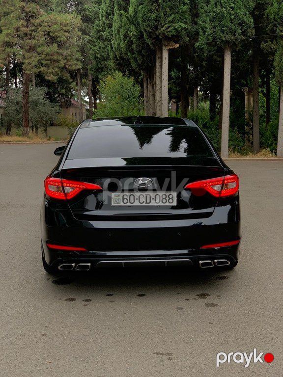 Hyundai Sonata, 2.0 L, 2015 il, 190 000 km — Avtomobillər, Tovuz (4)