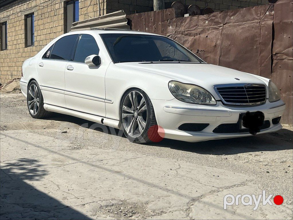 Mercedes S 55 AMG, 5.4 L, 2004 il, 240 000 km — Avtomobillər, Bakı (5)