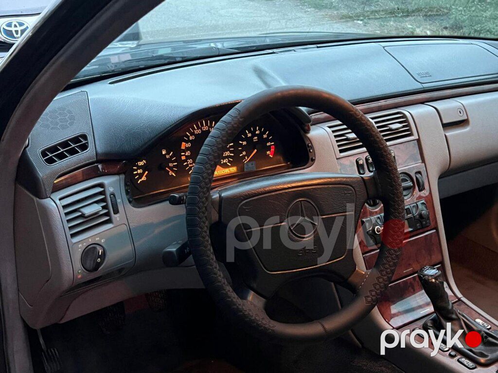 Mercedes E 240, 2.4 L, 1998 il, 450 000 km — Avtomobillər, Quba (9)