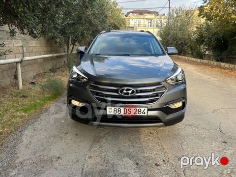Hyundai Santa Fe, 2.0 L, 2017 il, 135 880 km — Bakı