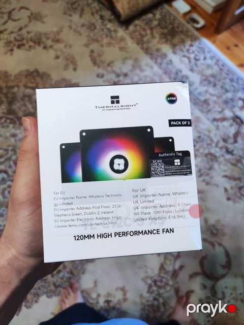 Thermalright keys fanı — Bakı