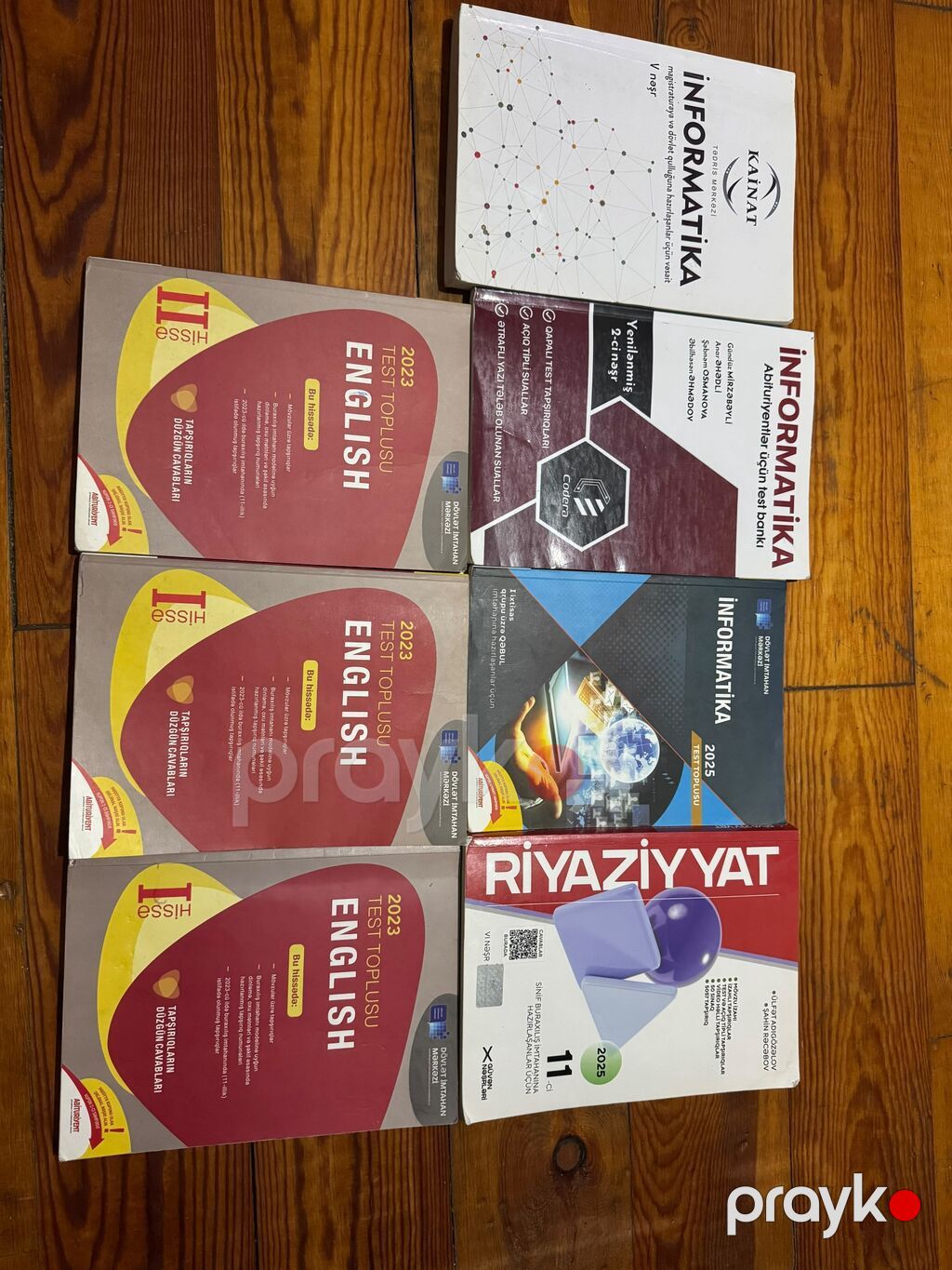 Dərs vəsaitləri və test topluları dəsti Paketdə olan kitablar — Kitablar, Bakı (2)