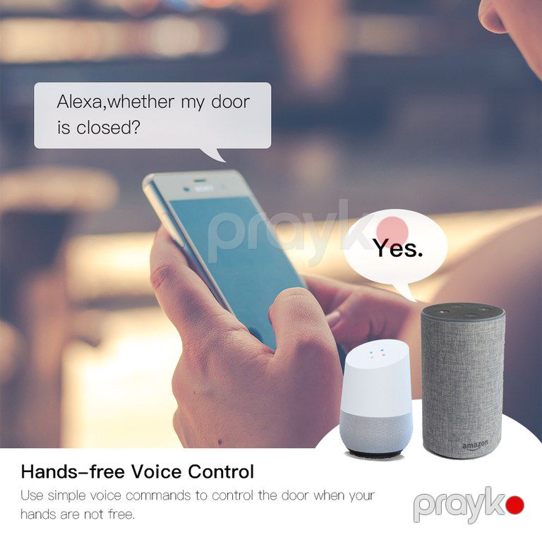 WiFi qapı və pəncərə sensoru Tuya smart home — Ağıllı ev və təhlükəsizlik, Bakı (8)