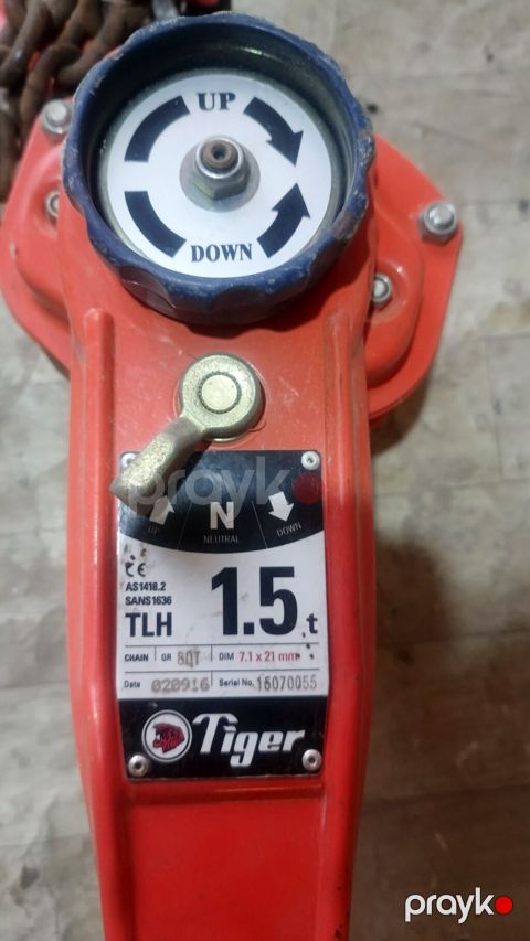 Tiger Lifting UK LTD – Lever Hoist (qol kranı) - Yükqaldırma — Xırdalan