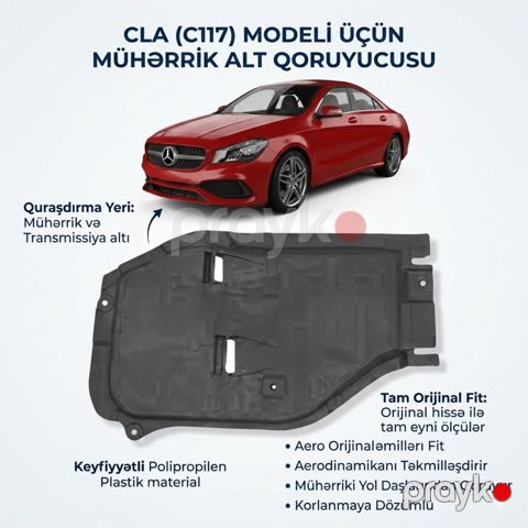 Mercedes mühərrikin alt qoruyucusu — Bakı
