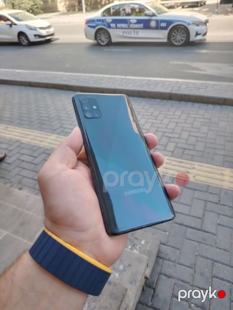 Samsung Galaxy A51, 128 GB, rəng - Qara, Zəmanət, Sensor, İki sim kartlı — Bakı