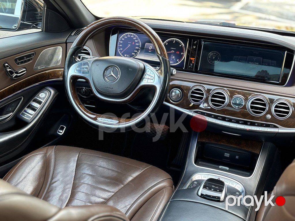 Mercedes S 350 d 4MATIC, 2.9 L, 2017 il, 162 500 km — Avtomobillər, Bakı (3)