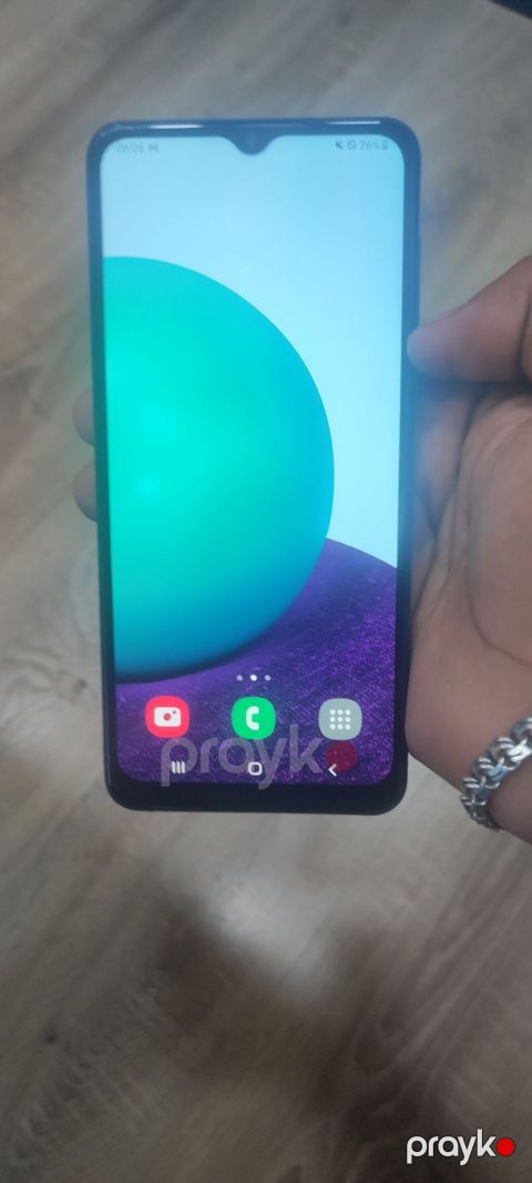 Samsung Galaxy A02, 32 GB, rəng - Mavi, İki sim kartlı — Bakı