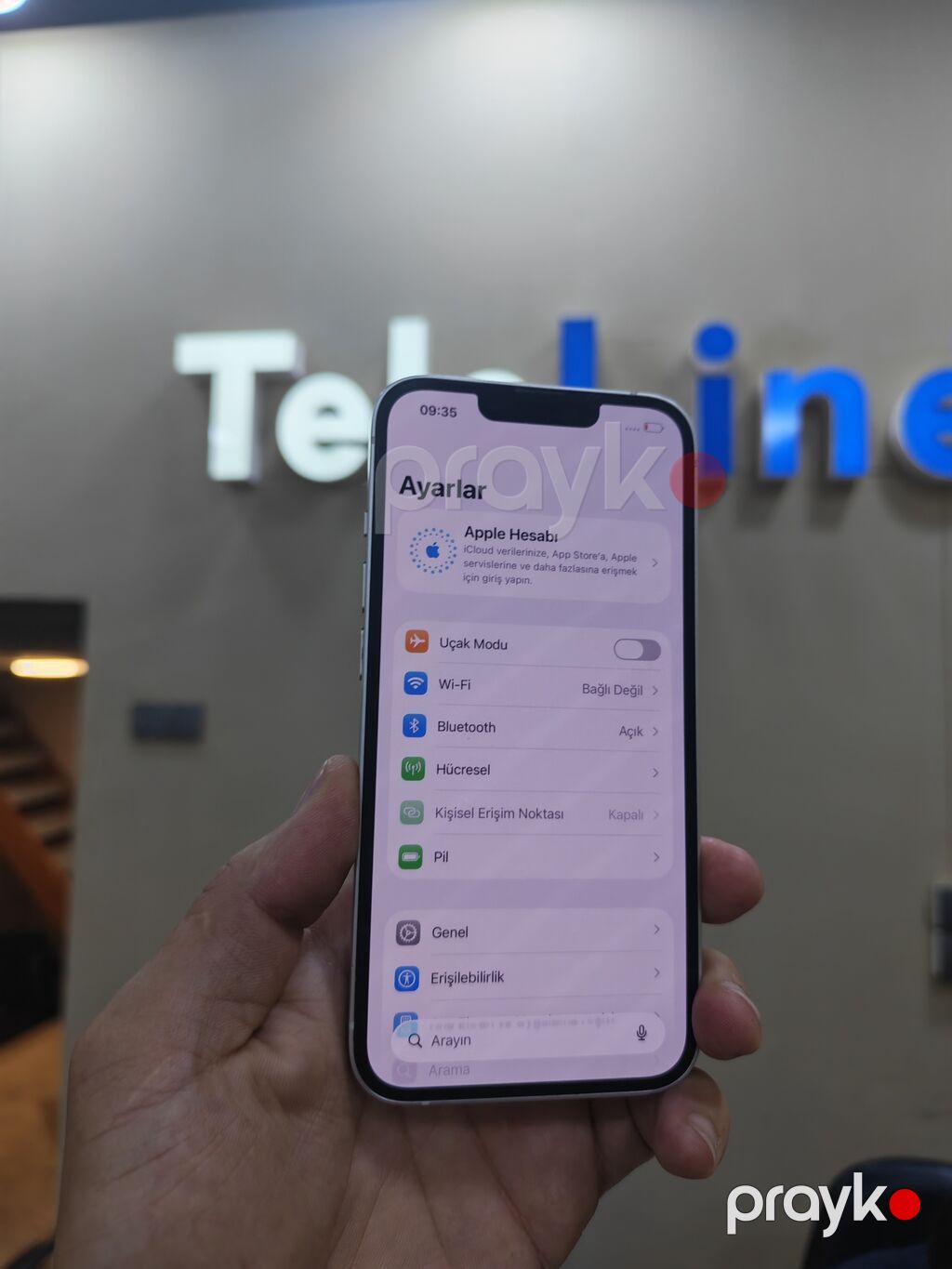 IPhone 13, 128 GB, Ağ, Zəmanət, Simsiz şarj, Face ID — Apple iPhone, Bakı (3)