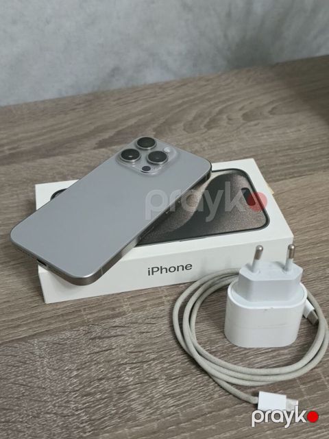 Apple iPhone 15 Pro Natural Titanium 256GB/8GB — Bakı