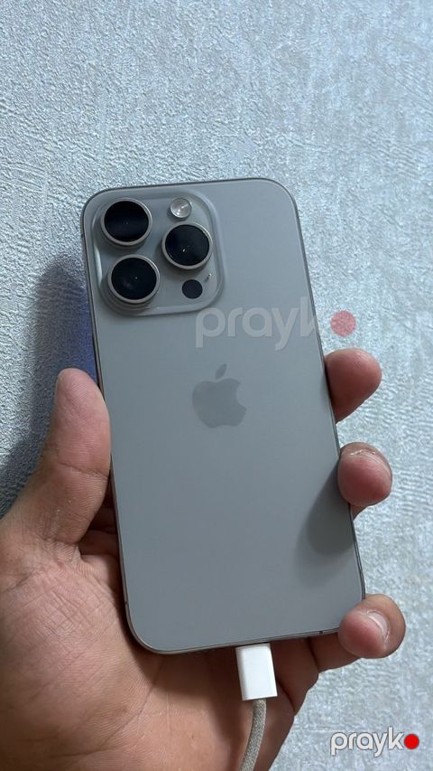 Apple iPhone 15 Pro Natural Titanium 256GB/8GB — Bakı