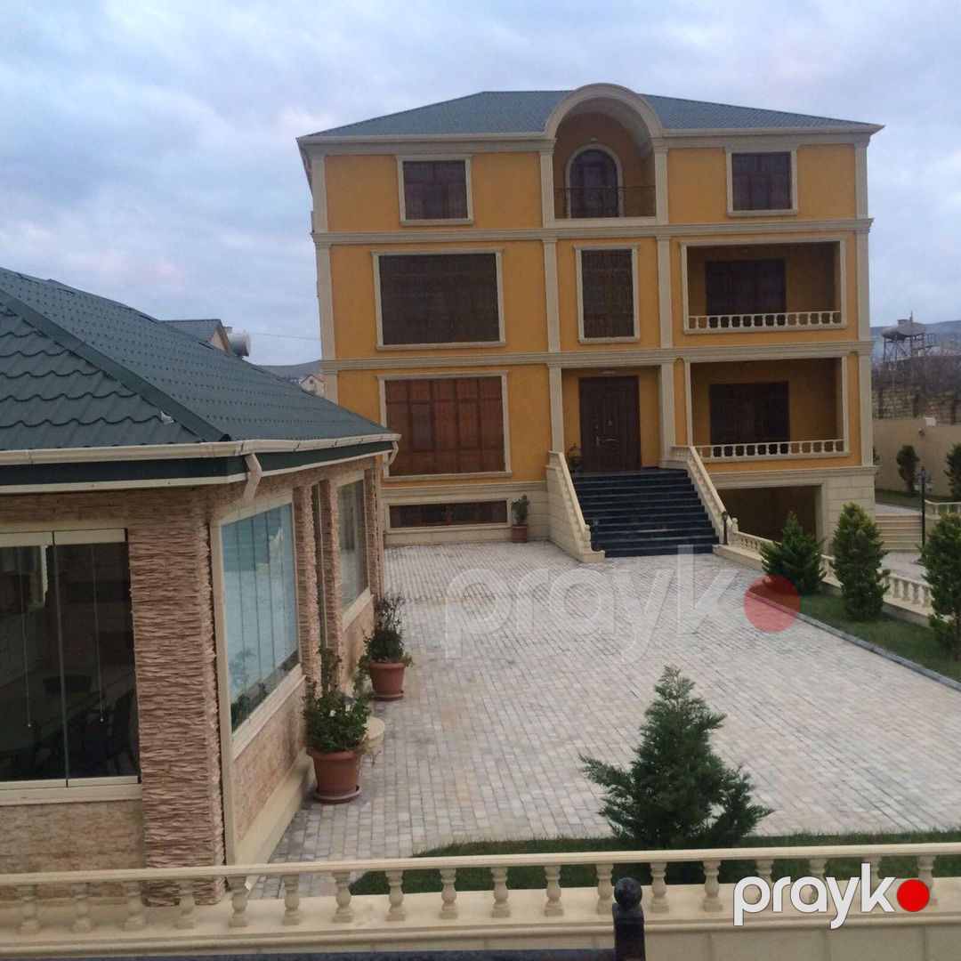 Satılır 6 otaqlı həyət evi/bağ evi 420 m² — Ev, villa, Bakı (3)