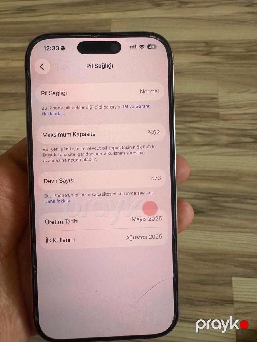 Apple iPhone 16 Pro Desert Titanium 128GB/8GB — Smartfonlar, Bakı (5)